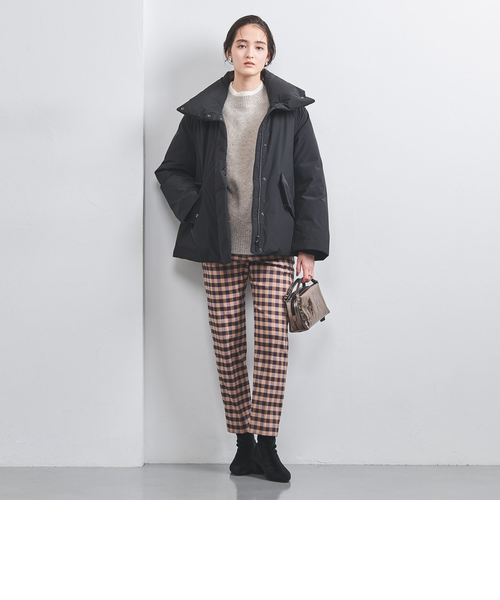ユナイテッドアローズ　ギンガムチェック　パンツ シャイニーギンガムチェック スリムパンツ｜ユナイテッドアローズ