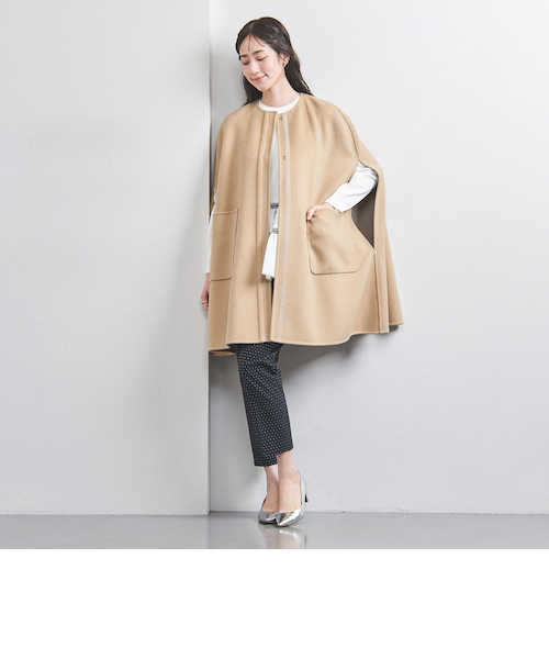 カシミヤ リバー ケープ｜ユナイテッドアローズ アウトレットの