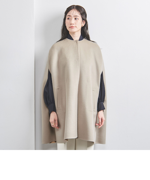 ユナイテッドアローズ　リバーシブルポンチョ ケープ36 ユナイテッドアローズ リバーシブルポンチョ ケープ36 ユナイテッド