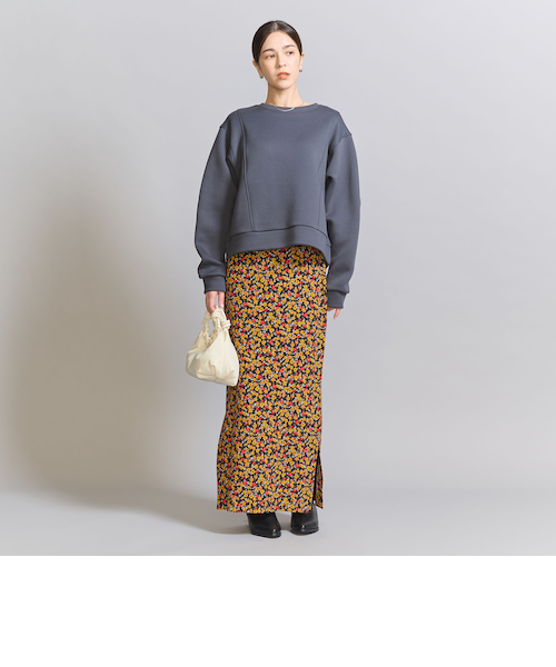 レーヨンフラワープリント ロングスカート｜ユナイテッド