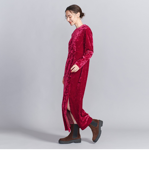 ベロアスリットワンピース｜ユナイテッドアローズ アウトレットの