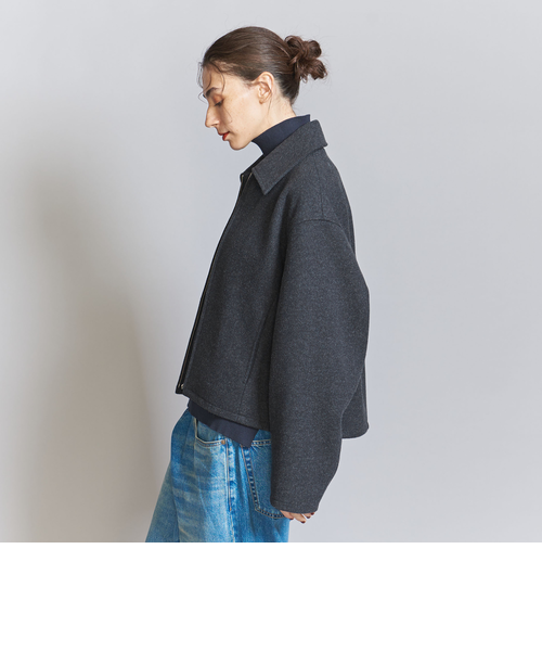 ウールライク ショートジップブルゾン｜ユナイテッドアローズ