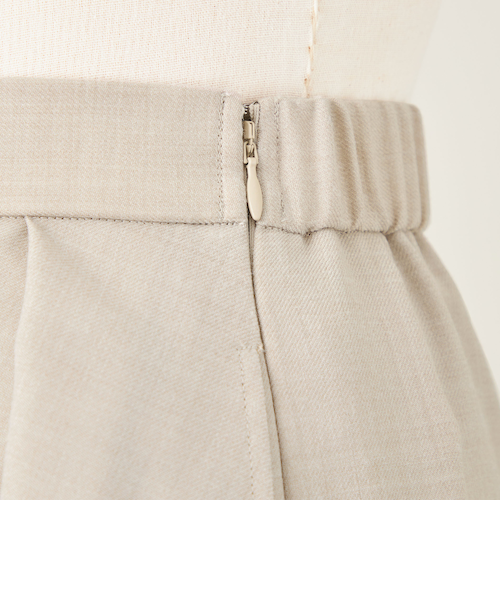 美品★conte アシンメトリー タック ロングスカート ネイビー conte＞アシンメトリー タック ロングスカート｜ユナイテッド