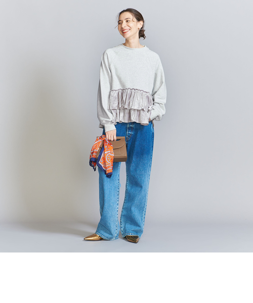 ベロアティアード プルオーバー BEAUTY&YOUTH UNITED ARROWS（ビューティーアンドユース