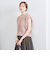 グリッターラメ ノースリーブ ニットベスト