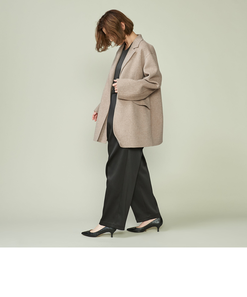 ＜conte＞ ダブルラペル リバーコート UNITED ARROWS LTD. OUTLET｜<conte> ダブルラペル リバーコート