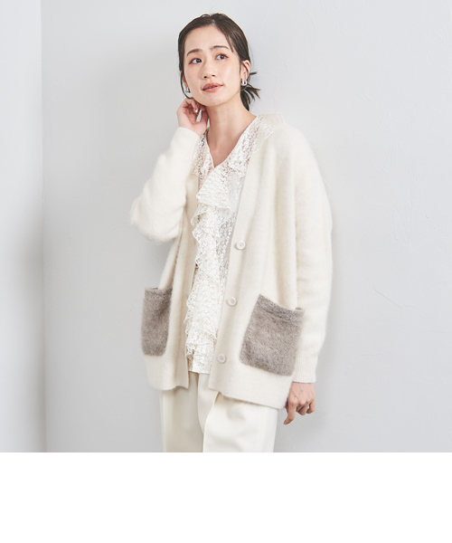 フォックスカシミヤ ポケット カーディガン｜ユナイテッドアローズ