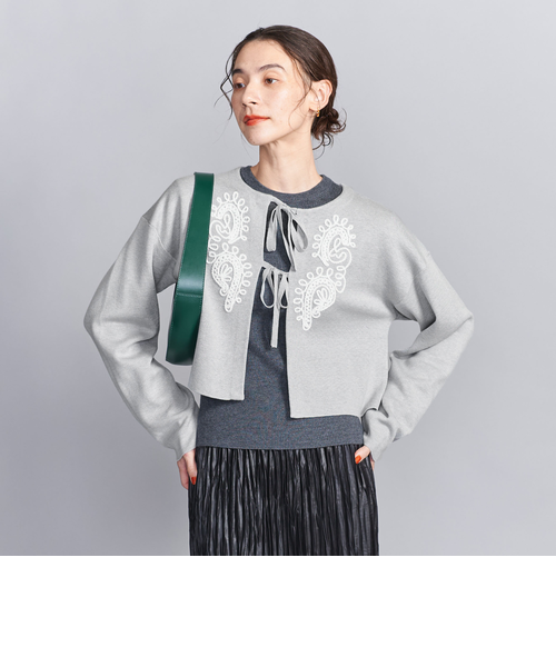 エンブロイダリーモチーフ カーディガン｜ユナイテッドアローズ