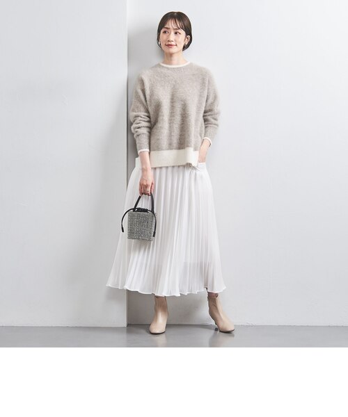 フォックスカシミヤ クルーネック ニット 24FW｜ユナイテッドアローズ  