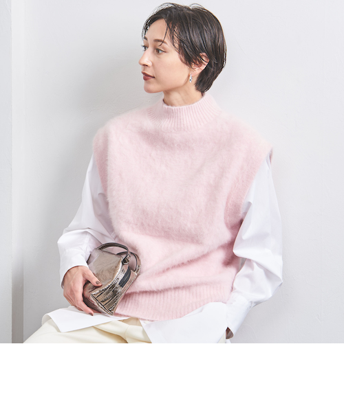 フォックスカシミヤ ニットベスト｜ユナイテッドアローズ アウトレット