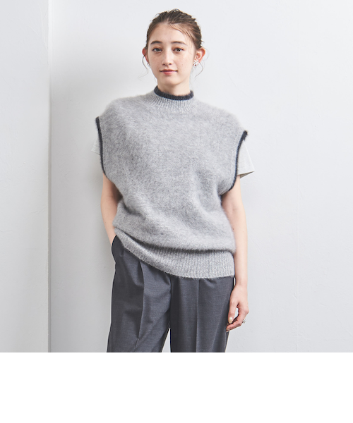 最終値下❤️24aw ユナイテッドアローズ　フォックスカシミヤ ニットベスト フォックスカシミヤ ニットベスト｜ユナイテッドアローズ アウトレット