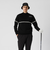 メンズ プレーティング クルーネックニット