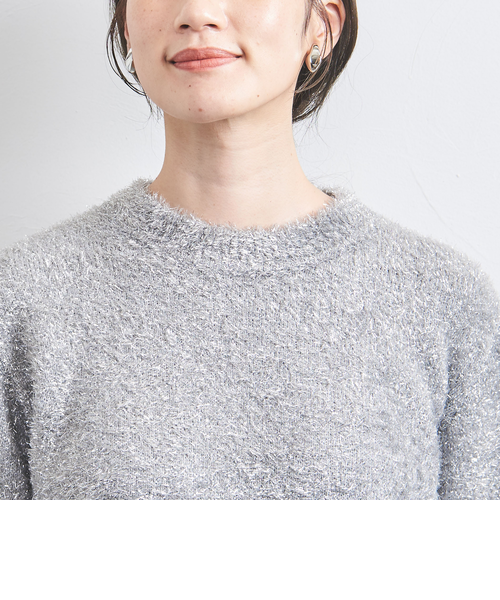 グリッターラメ クルーネック ニット｜ユナイテッドアローズ