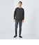 ＜GIM＞24FW ローゲージ カノコ クルーネック ニット -ウォッシャブル-