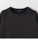 ＜GIM＞24FW ローゲージ カノコ クルーネック ニット -ウォッシャブル-