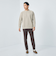 ＜GIM＞24FW ローゲージ カノコ クルーネック ニット -ウォッシャブル-