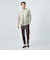 ＜GIM＞24FW ローゲージ カノコ クルーネック ニット -ウォッシャブル-
