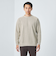 ＜GIM＞24FW ローゲージ カノコ クルーネック ニット -ウォッシャブル-