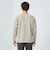 ＜GIM＞24FW ローゲージ カノコ クルーネック ニット -ウォッシャブル-