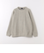 ＜GIM＞24FW ローゲージ カノコ クルーネック ニット -ウォッシャブル-