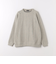 ＜GIM＞24FW ローゲージ カノコ クルーネック ニット -ウォッシャブル-