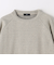 ＜GIM＞24FW ローゲージ カノコ クルーネック ニット -ウォッシャブル-