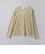 ベロア ロングスリーブ カットソー