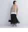 ［size SHORT/TALLあり］2WAY チュール ドット プリーツ スカート