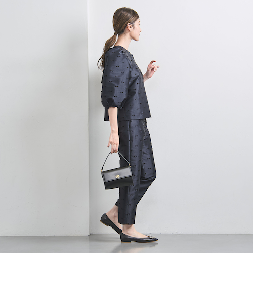 ユナイテッドアローズ リボンカットジャガード　ジレ リボン カットジャガード ベスト