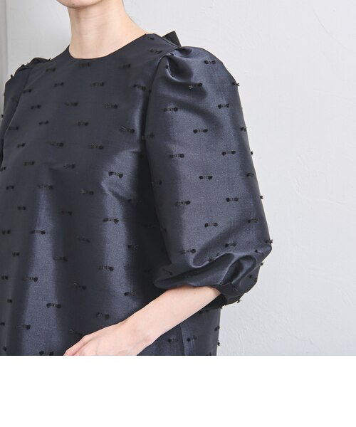 リボン カットジャガード ブラウス｜ユナイテッドアローズ