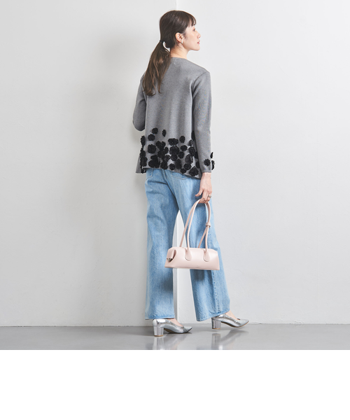 3D フラワーモチーフ ニット プルオーバー｜ユナイテッド