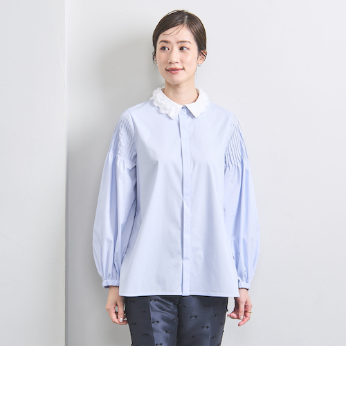 チュールカラー 2WAY ブラウス｜ユナイテッドアローズ