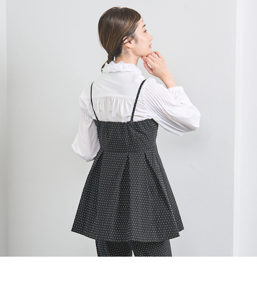 【新品】UNITED ARROWS ドット ジャガード ビスチェ ドット ジャガード ビスチェ｜ユナイテッドアローズ