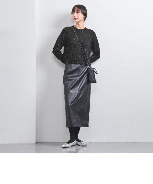 カラースパンコール クルーネック ニット｜ユナイテッドアローズ