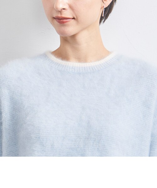 フォックス カシミヤ クルーネック ニット|ユナイテッドアローズ フォックス カシミヤ クルーネック ニット|ユナイテッドアローズ