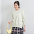 スムース クルーネックニット