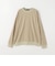FINE BASIC GIZA ハイゲージ 裏毛 クルーネック Tシャツ