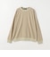 FINE BASIC GIZA ハイゲージ 裏毛 クルーネック Tシャツ
