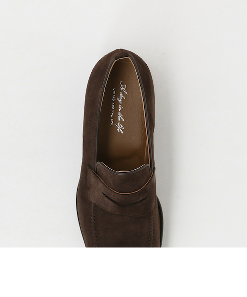 ユナイテッドアローズ　スエードペニーローファー UNITED ARROWS LTD. OUTLET｜スエード ペニーローファー<A DAY