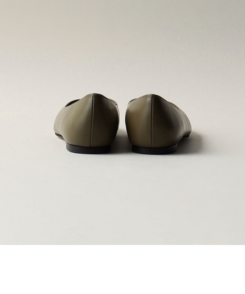 ODETTE E ODILE スライトトゥキャップフラット 23.5 ODETTE E ODILE