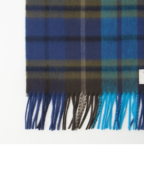 別注】＜Johnstons of Elgin＞GLR ウールカシミヤ マフラー