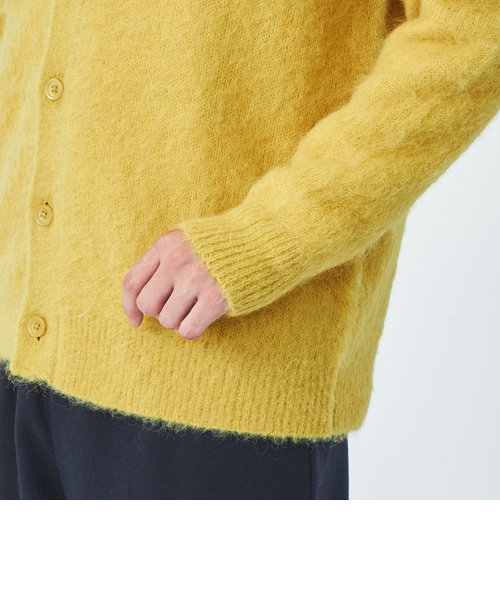 アルパカ シャギー Vネック カーディガン｜ユナイテッドアローズ