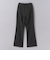 ＜AEWEN MATOPH＞ハイウエスト ベルト フレアパンツ