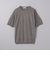 ウール ハイゲージ ニットTシャツ -ウォッシャブル-
