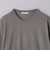ウール ハイゲージ ニットTシャツ -ウォッシャブル-