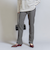 スリム バックジップ パンツ