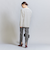 スリム バックジップ パンツ