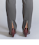 スリム バックジップ パンツ
