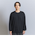 ファイン グロッシー コットン スウェットTシャツ