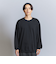 ファイン グロッシー コットン スウェットTシャツ